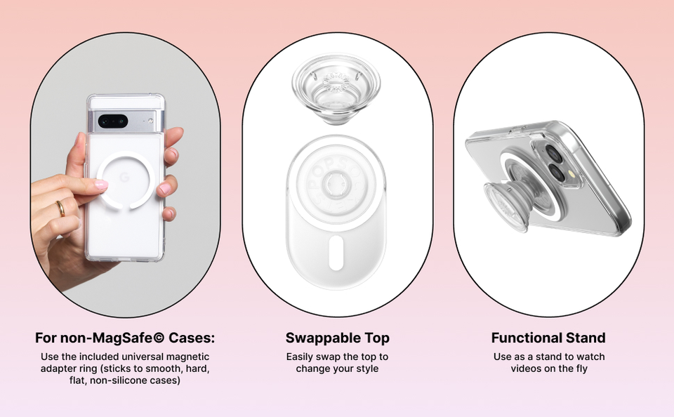 Popsockets Nightshade Magsafe Wireless Charging With Case And