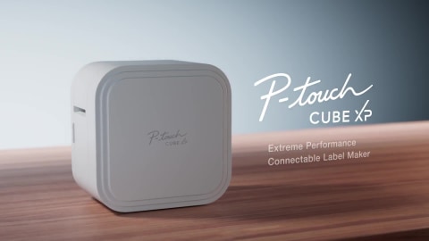 Brother P-Touch PT-P910BT P-Touch CUBE XP Label Maker, 20 mm/s