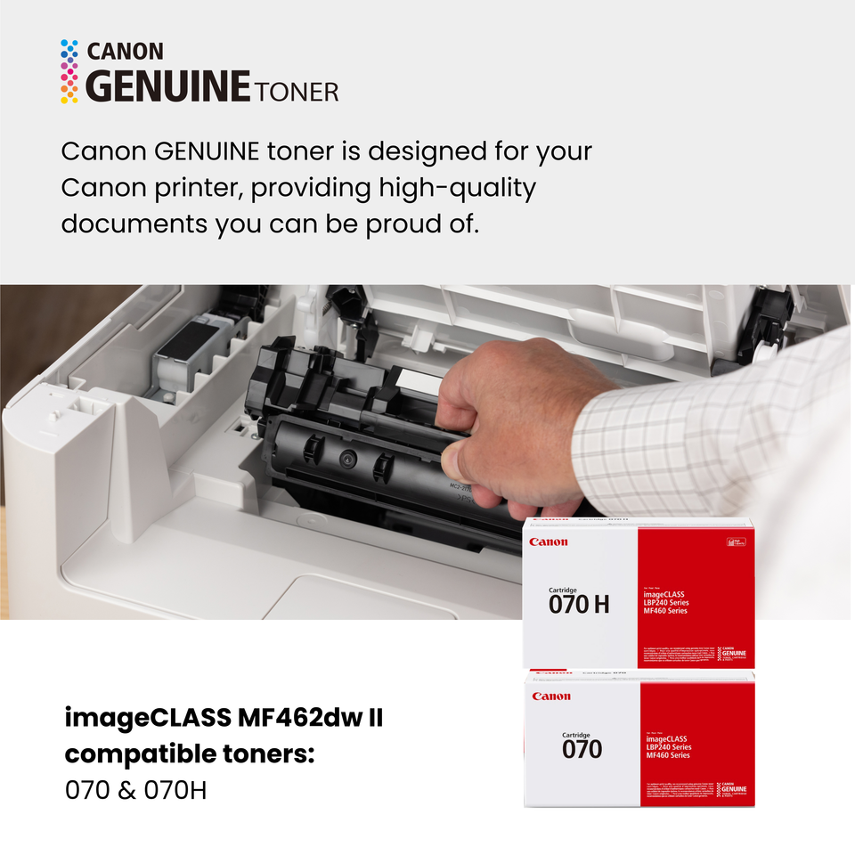 Canon imageCLASS MF462dw II - All in One, Wireless, Duplex Laser