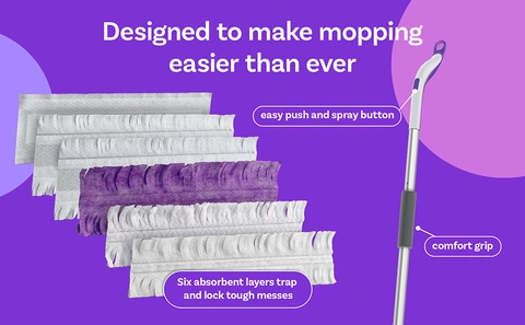 Designed to make mopping easier than ever