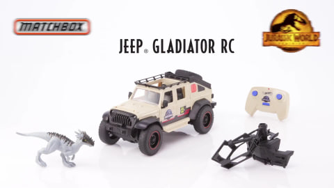 Matchbox Jurassic World Jeep Gladiator RC | Toys R Us Canada