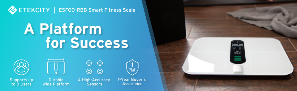 Etekcity  VeSync iOS Setup: Smart Fitness Scale (ESF00+) 