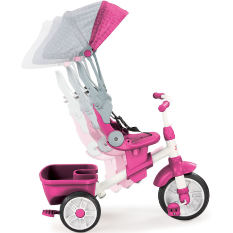 4 in outlet 1 tricycle pink