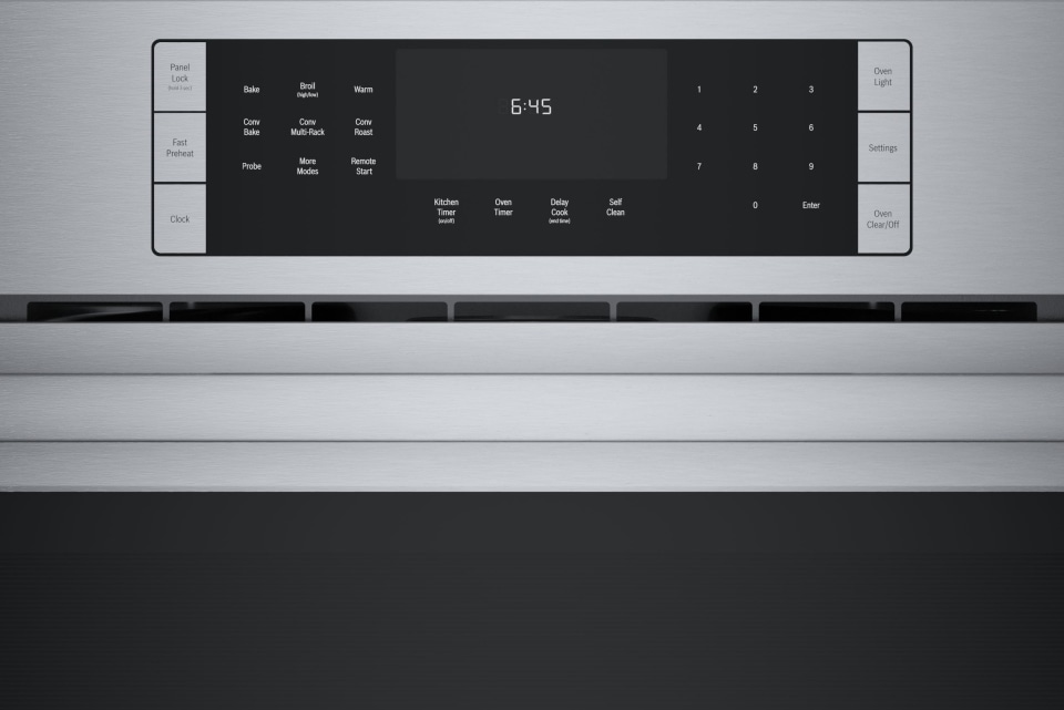 Bosch 4.6 Cu. Ft. 800 Series Smart Single Wall Oven HBL8454UC