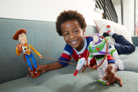 Disney Pixar Toy Story 4 Woody & Buzz Lightyear Arcade Action Figure 2 Pack