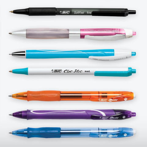 Soft Feel Ballpoint Pen by BIC® BICSCSM11BE