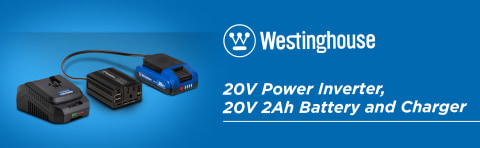 Westinghouse  20V Cordless Power Inverter with Battery and