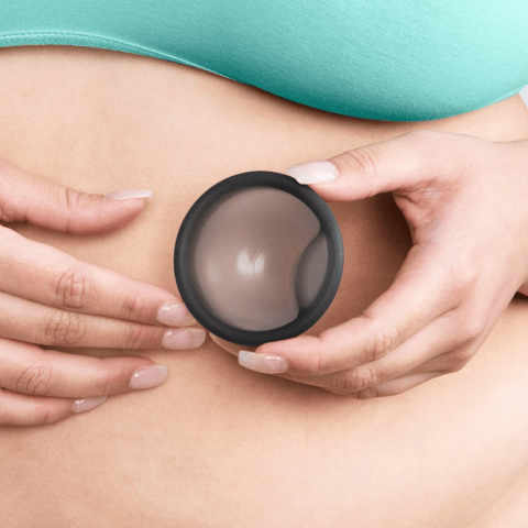 Cora Reusable Leak Protection Period Disc, Menstrual Cup