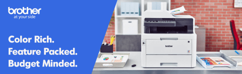 MFC-L3770CDW Wireless Compact Color Laser All-in-One Printer | Brother
