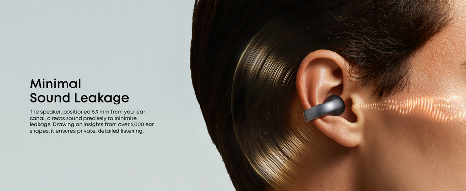 Anker AeroClip Open-Ear Clip-On True Wireless Bluetooth Earbuds - Thumbnail 5