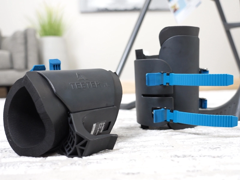 Bottes D'inversion Teeter EZ-Up - Table D'inversion Pour Décompression Dos - Noire