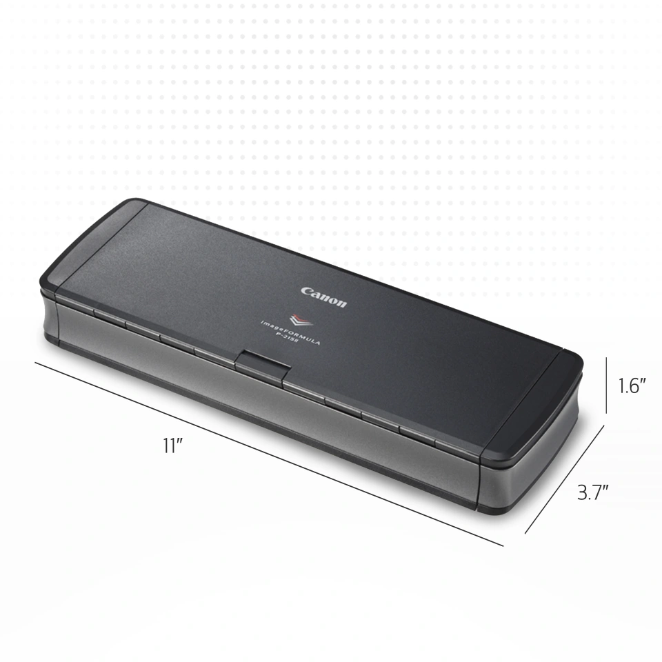Canon ImageFormula P-215II USB Duplex Portable Document Scanner