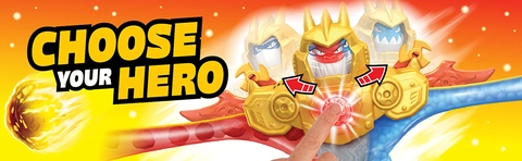 Heroes of Goo Jit Zu's Goo-Tron Supreme Combines The Power Of