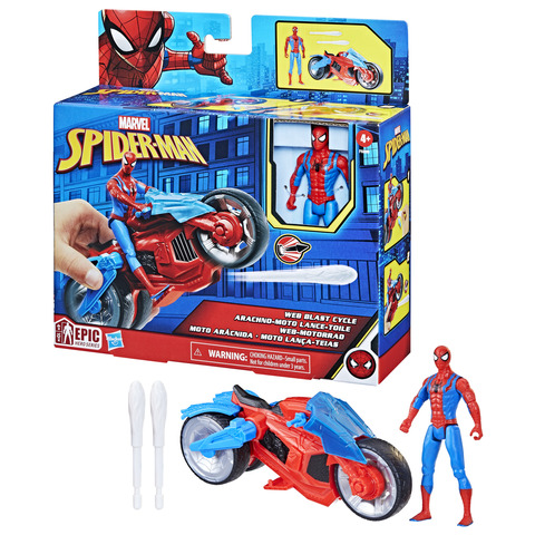 Spiderman motorcycle deals toy walmart