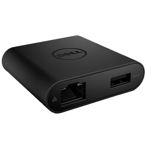 Dell DA200 USB-C to HDMI/VGA/Ethernet/USB Type-A  Adapter - Micro Center