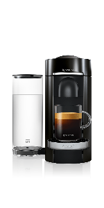 Cafetera de cápsulas  Nespresso® De'Longhi Vertuo Pop ENV90.B, 1260 W,  0.56 l, Calentamiento 30s, Tecnología Centrifusión™, Bluetooth, Wi-Fi, Negro