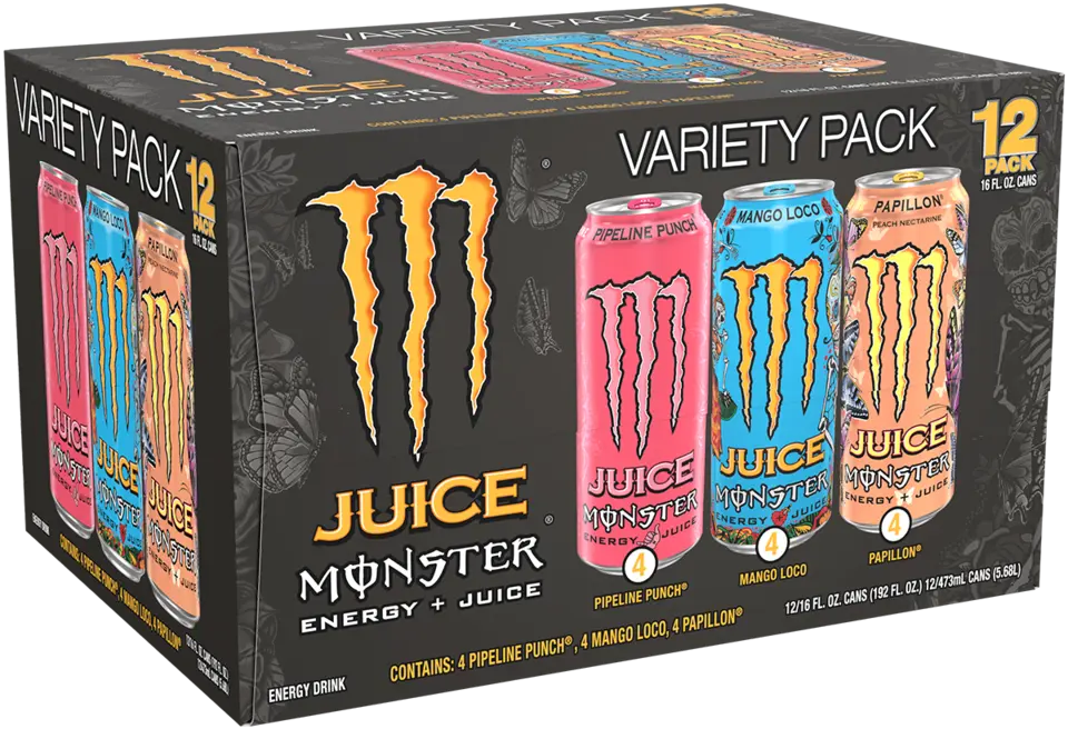 Monster Juice Variety Pack - 12-16 Fl. Oz. - albertsons