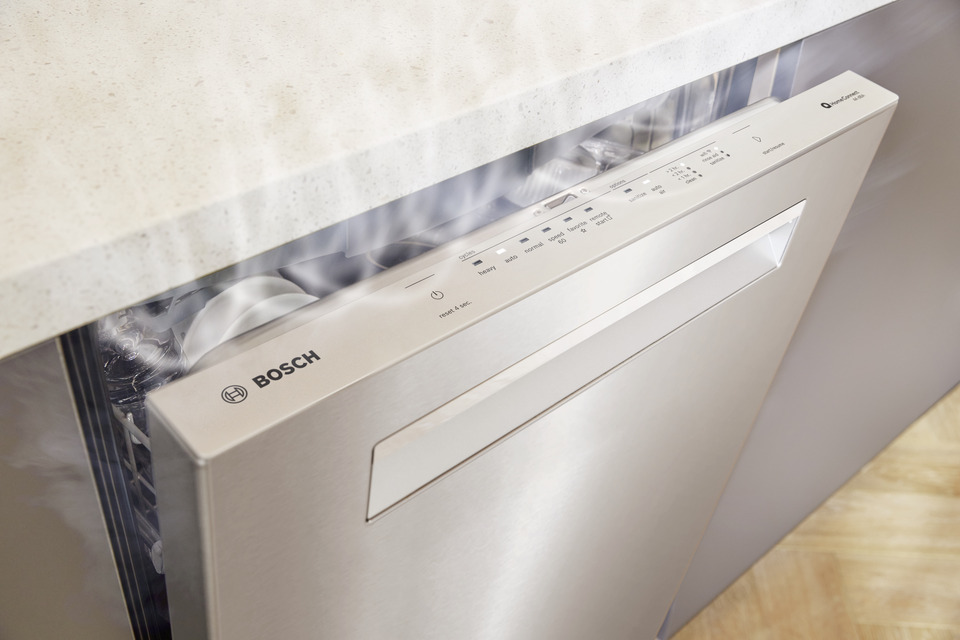 Bosch 500 Series Smart Dishwasher with AutoAir and Third Rack