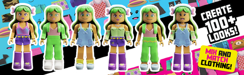  My Avastars Fashion Doll - DJ-Candy with 2 Outfits and 100+  Ways to Customize : Office Products