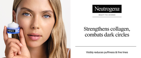 Neutrogena Collagen bank strengthens collagen, combats dark circles, eye gel under eye gel