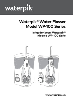 View Ultra Plus Water Flosser Instruction Manual (PDF) PDF