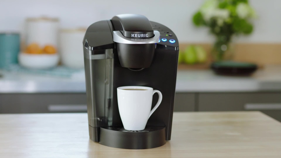 Keurig K-Classic Single Serve K-Cup Pod Coffee Maker, Black