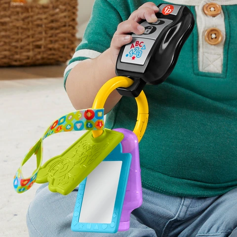 Fisher-Price Laugh & Learn Kaffeetasse – Lernspielzeug Mit Lichtern & Musik, Für Babys 6-36 Monate