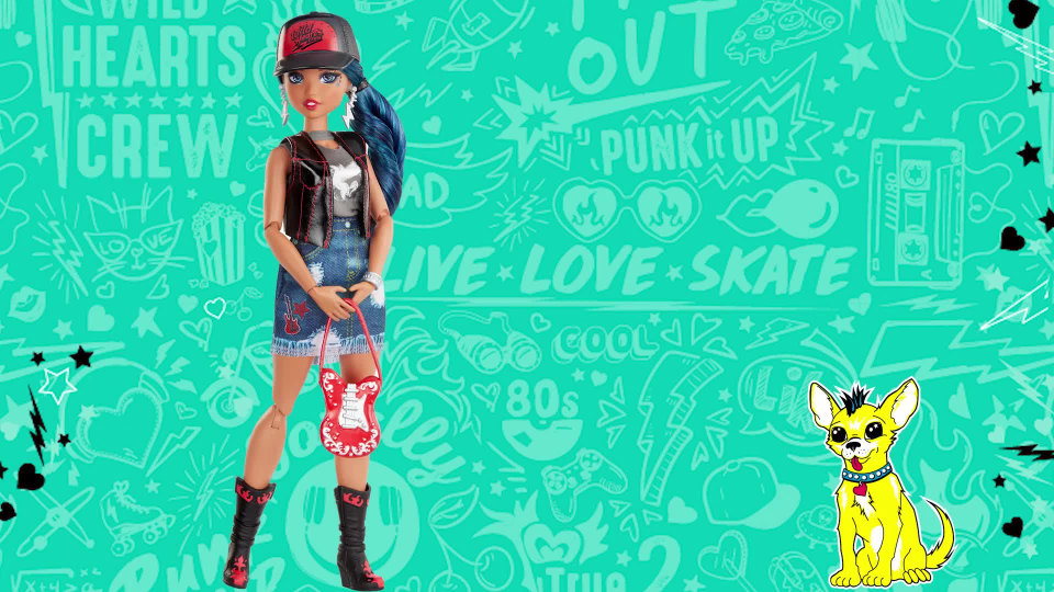 Wild Hearts Crew Charlie Lake Doll with Style Accessories Doll Playset