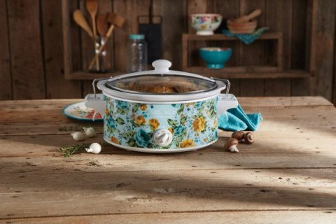 Pioneer Woman 6 Quart Portable Vintage Floral 33362 Slow Cooker Review -  Consumer Reports
