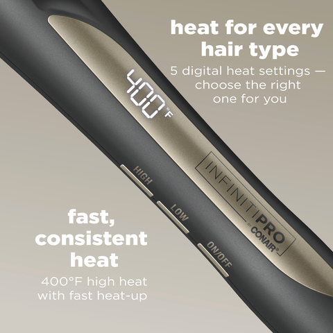 Conair infiniti pro heat settings deals
