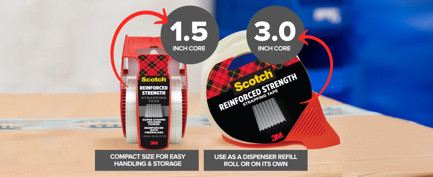 Scotch Scotch 1.88 In. W X 360 In. L Strapping Tape 50 - View #2