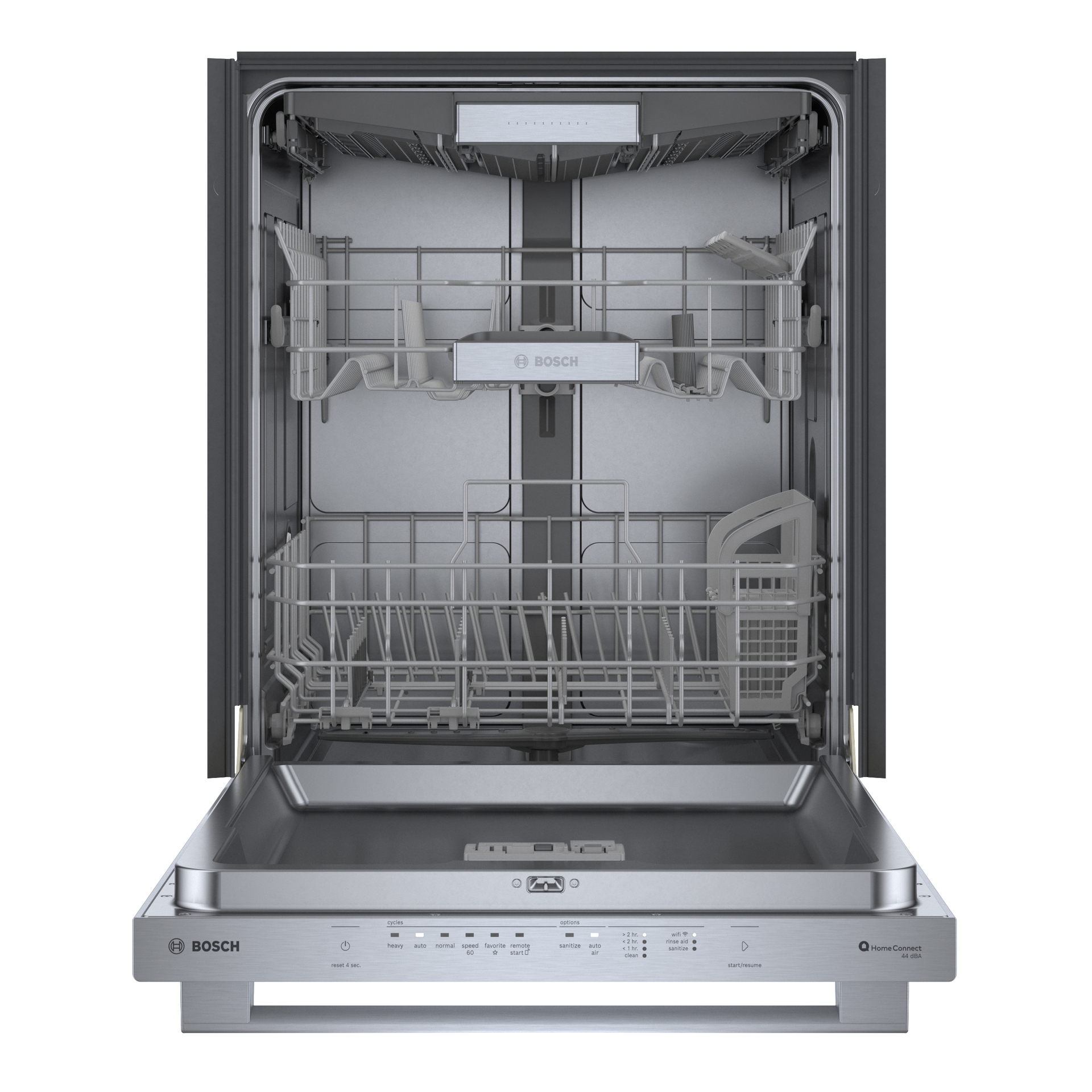 Bosch 500 Series Smart Dishwasher with AutoAir and Third Rack SHX65CM5N