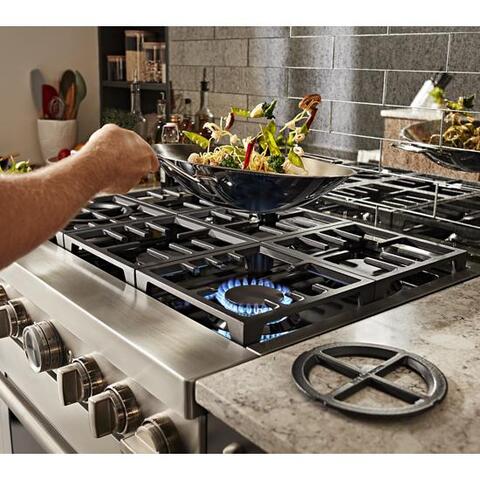 KitchenAid® 36'' Stainless Steel Gas Cooktop