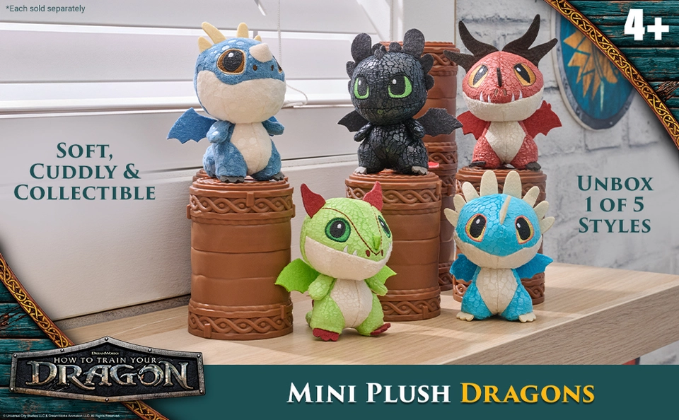 DreamWorks Dragons How to Train Your Dragon 3-inch Mini Surprise