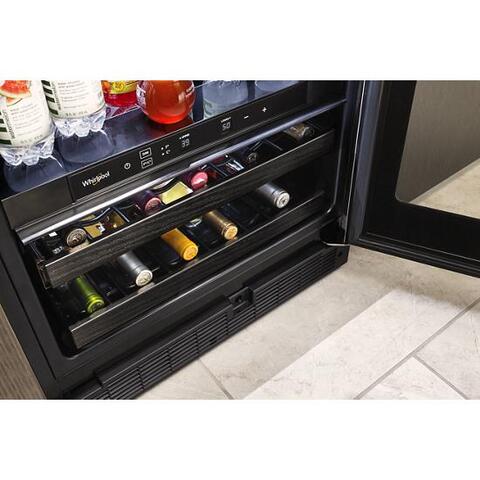 3.5 Cu Ft Cyberpunk Glass Door Beverage Fridge