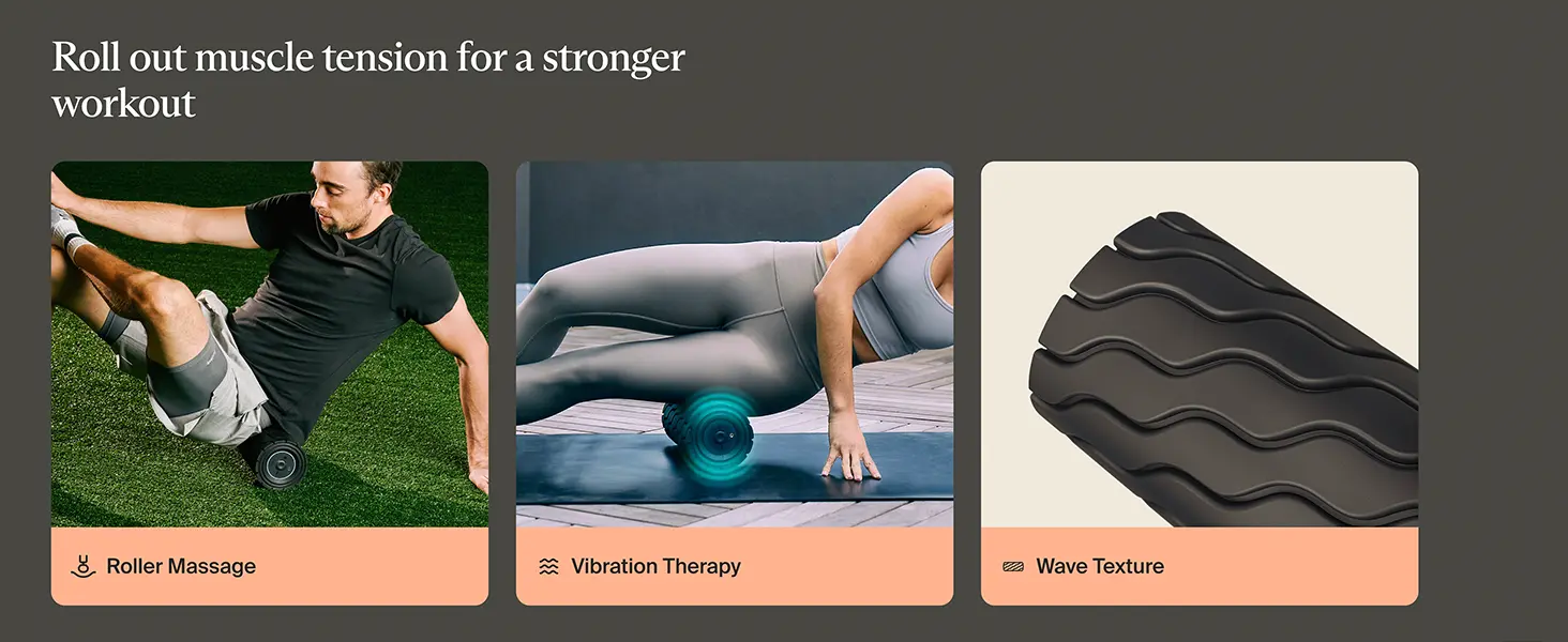 Therabody Theragun Wave Roller in Black | Nebraska Furniture Mart