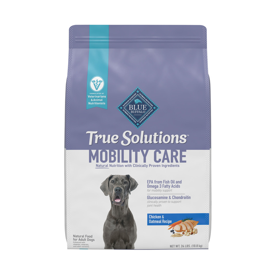 thumbnail video image 2 of BLUE True Solutions Jolly Joints Mobility Care Adult Dog Dry Food, Chicken, 24-lb. Bag, 2 of 13