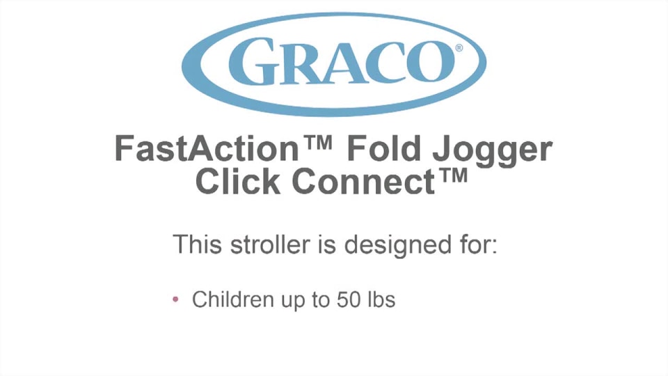 Graco Fast Action Click Connect Jogger - Azalea Stroller - image 2 of 5