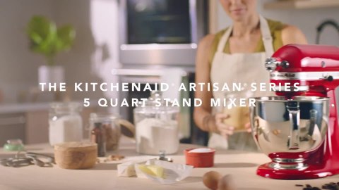 KitchenAid Artisan Series 5 Quart Stand Mixer in Lavender Cream