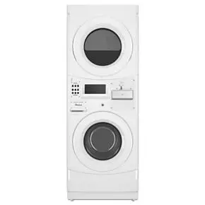 Whirlpool White Coin Operated Commercial Electric Stacked Laundry Center 3.1 6.7 cu.ft at Menards