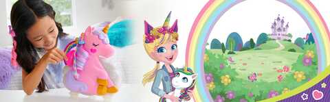 Polly Pocket Rainbow Unicorn Salon Playset