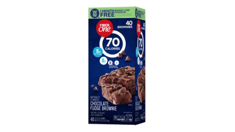 Fiber One Chocolate Fudge Brownies (.89 oz., 40 pk.) - Sam's Club