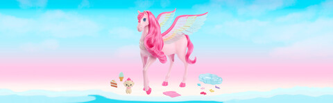 Barbie - Cavalo Pegasus a Touch Of Magic Hlc40 - MP Brinquedos