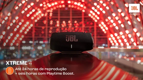 Caixa de Som JBL Xtreme 4 Bluetooth 70W RMS Preto - Ibyte
