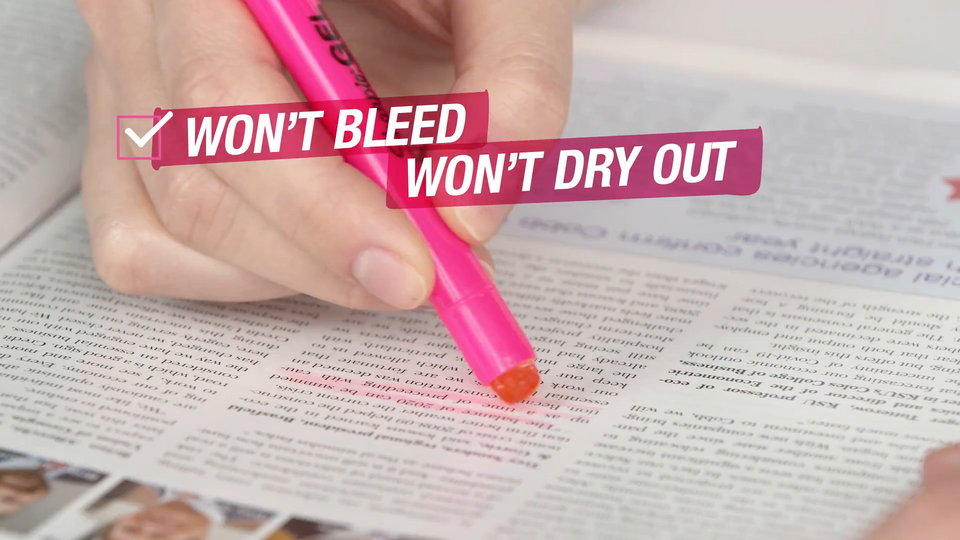 Sharpie Gel Highlighters, Bullet Tip, Assorted Colors, 3 Count