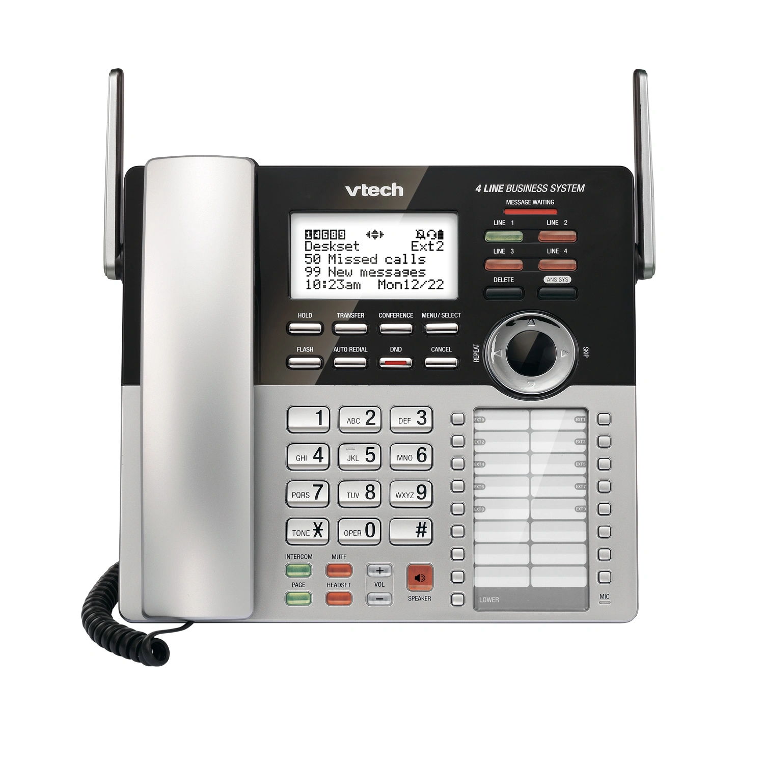 VTech Small Business CM18245 4-Line Cordless Extension Phone