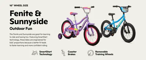 Schwinn Signature Girls' Lil Sunnyside 16'' Bike | Free