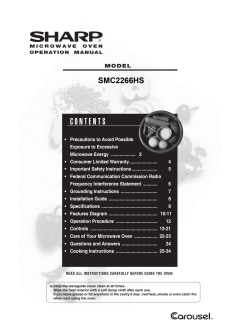 View SMC2266HS Operation Manual PDF