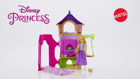 Disney Princess Rapunzel Tower Doll House Playset with Disney Princess Rapunzel Tower Doll House Playset with