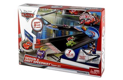 Disney Pixar Cars Micro Drifters - Design & Drift Speedway Track